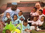 World-record nonuplets celebrate their first birthday: father reveals how team of nurses help
