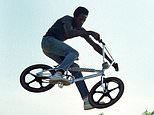 When life was wheelie great! Fantastic pictures show youngsters hurtling up ramps in 1980s BMX craze