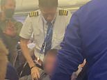Flight descends into CHAOS as six passengers have huge brawl on Manchester to Amsterdam plane 