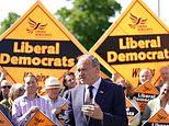 Ed Davey hails a ‘turning point’ for the Lib Dems and predicts Blue Wall wins as voters shun Tories