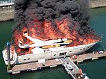 Torquay &pound;6M superyacht owner’s ‘flashing back-lit electric nameplate could have sparked the inferno’