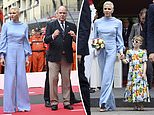 Princess Charlene joins Prince Albert at F1 in Monaco 