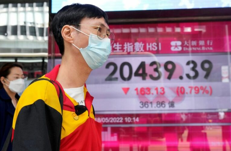 Stocks fall sharply as Target’s woes renew inflation fears