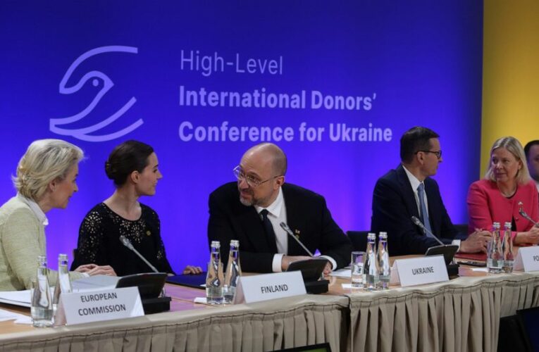 $6.5 billion raised at donors’ conference for Ukraine
