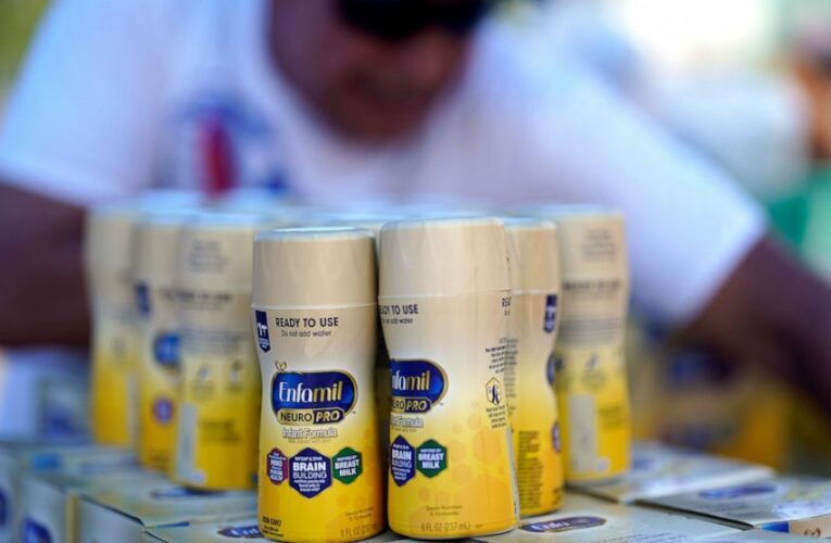 Biden invokes Defense Production Act for formula shortage