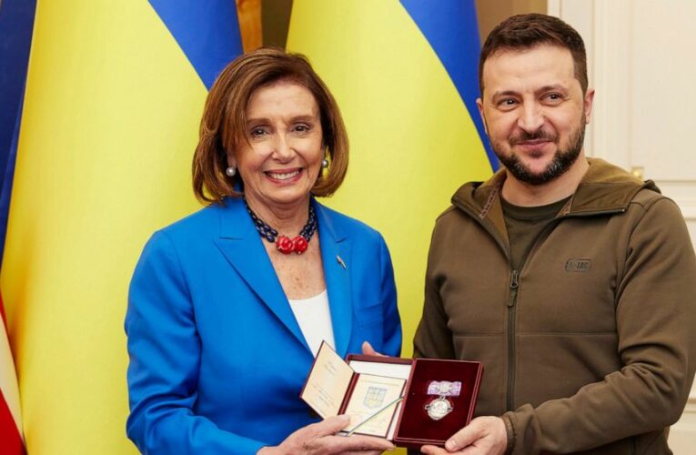 Pelosi, in surprise Kyiv trip, vows unbending US support