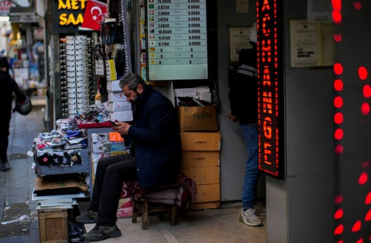 Inflation in Turkey soars to eye-popping near 70% in April