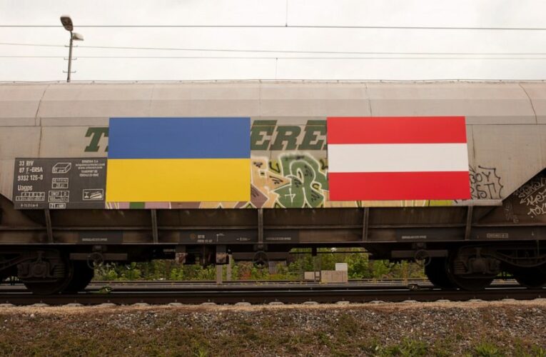 With Ukraine’s ports blocked, trains in Europe haul grain