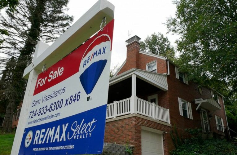 Home sales tumble again as mortgage rates surge