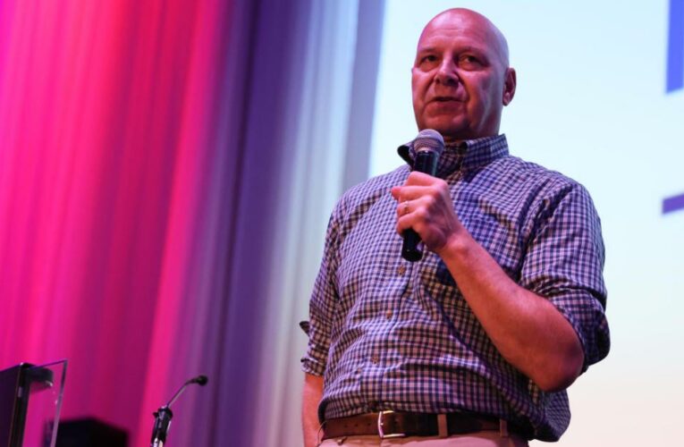 Trump-backed gubernatorial candidate was questioned by FBI after photos emerged of him on Jan. 6