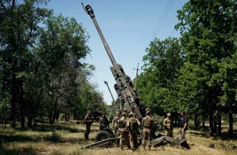 New video shows Ukraine destroy Russian rocket launcher with US-provided weapon