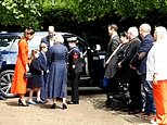 Princess Charlotte re-wears £140 Amaia coat as she arrives at first engagement