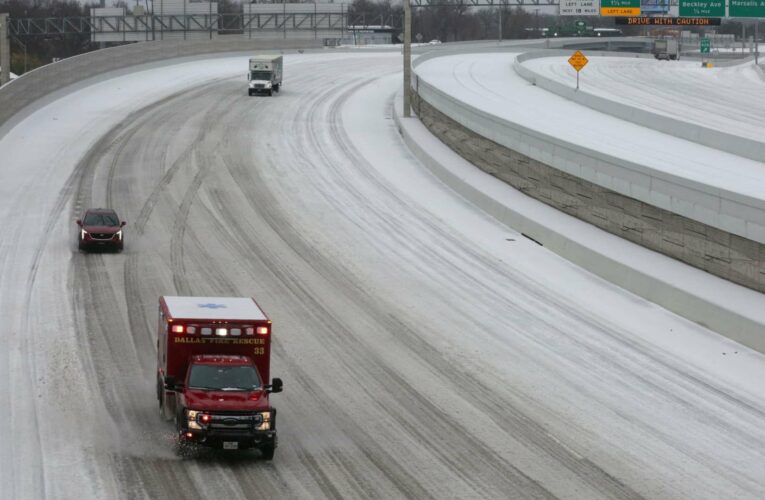 Airlines cancel thousands of flights as Texas ice storm threatens worsening conditions