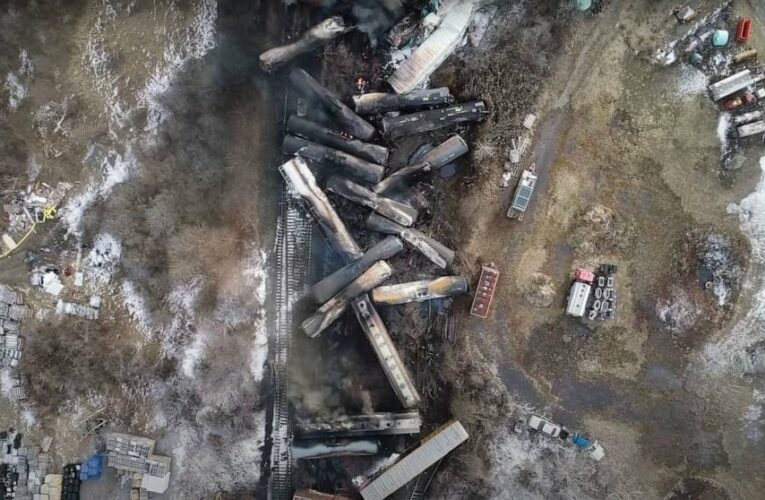 Ohio sues Norfolk Southern over East Palestine toxic train derailment