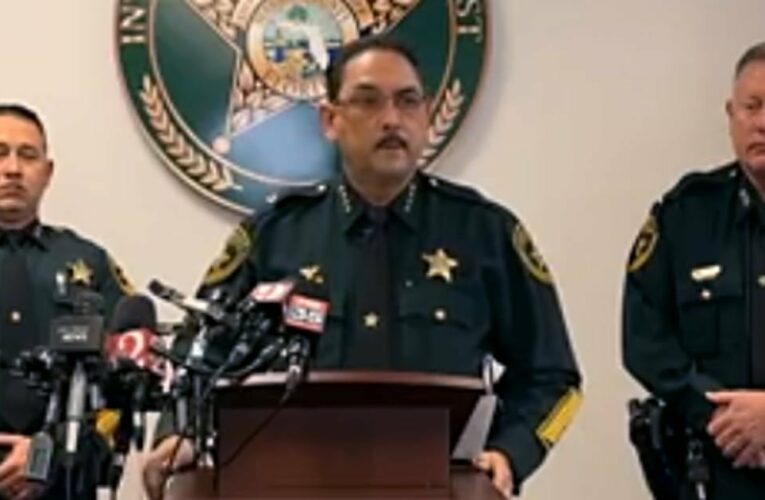 Florida sheriff goes on a wild rant against gun laws while announcing arrests in shootings that killed 3 teenagers