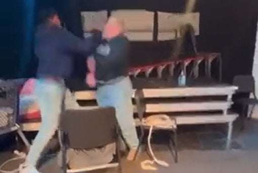 Video: Lamar High student punches teacher in face after heated exchange